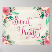 Weddenschap - woestijnborden poster (Voorkant)