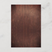 Weddenschap Wood Mason Jar Burgundy - Gegevens Informatiekaartje (Achterkant)