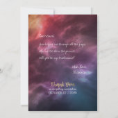 Weddenschap word jij mijn Bridesmaïde sterrenbeeld Kaart (Achterkant)