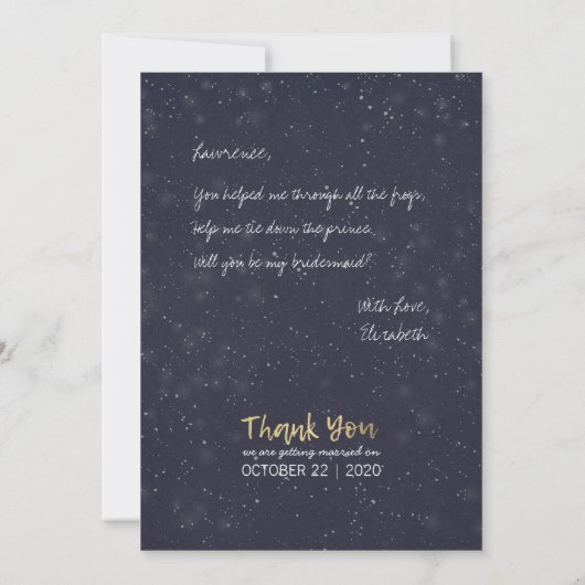 Weddenschap word jij m'n bruidslierij kaart (Achterkant)