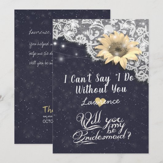 Weddenschap word jij m'n bruidslierij kaart (Voorkant / Achterkant)