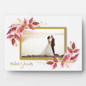 Weddenschap zonder foto's Tabletop Easel Terug Fotoplaat (voorkant)