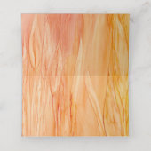 Weddenschapenkaart Verse bloemen Plaatskaartje (Binnenkant ongevouwen)