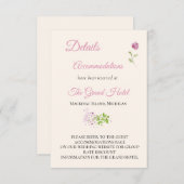 Weddenschapgegevens Sluitingskaart Informatiekaartje (Voorkant / Achterkant)