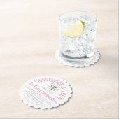 Weddenschappelijke feestdag Uitnodigingstaartwetbo Kartonnen Onderzetters (Insitu)