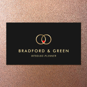 Weddenschappelijke planner visitekaartje