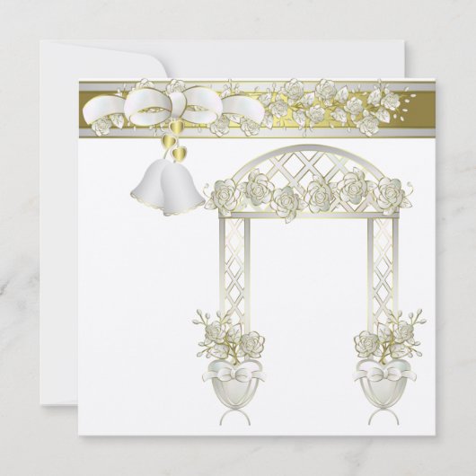 Weddenschappen 5,25 x 5,25 inch kaart (Voorkant)