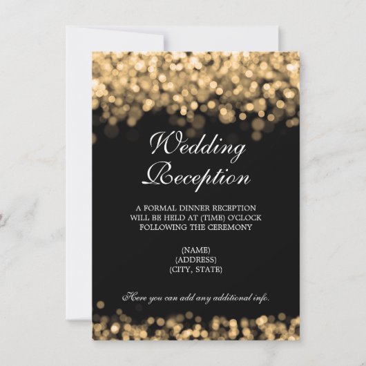 Weddenschappen Alleen gouden lichten ontvangen Kaart (Voorkant)