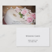 Weddenschappen bakkerij, speciale designkoeken visitekaartje (Voorkant / Achterkant)