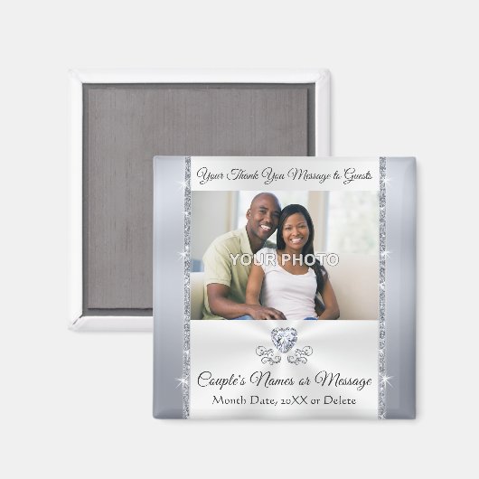 Weddenschappen Bedankt voor je voorkeuren, FOTO, p Magneet (Voorkant / Achterkant)