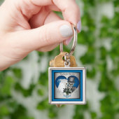 Weddenschappen - Blauw Sleutelhanger (Hand)