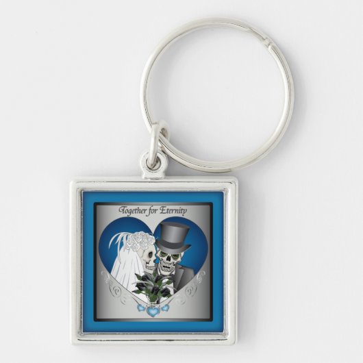 Weddenschappen - Blauw Sleutelhanger (Voorkant)