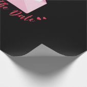Weddenschappen De datum opslaan Cadeaupapier (Hoek)