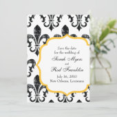 Weddenschappen De datum opslaan | New Orleans | Go Save The Date (Staand voorkant)