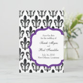 Weddenschappen De datum opslaan | New Orleans | Pa Save The Date (Staand voorkant)