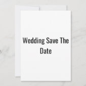 Weddenschappen De datum opslaan Save The Date (Voorkant)