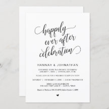 Weddenschappen Elopement, Simple Classy Black Call