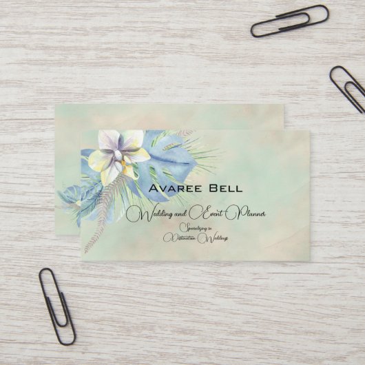 Weddenschappen en evenementen visitekaartje (Voorkant / Achterkant in situ)