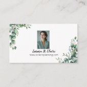 Weddenschappen en evenementen visitekaartje (Voorkant)