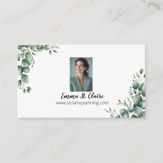 Weddenschappen en evenementen visitekaartje (Voorkant)