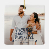 Weddenschappen en keramische kerstfoto's keramisch ornament (Achterkant)