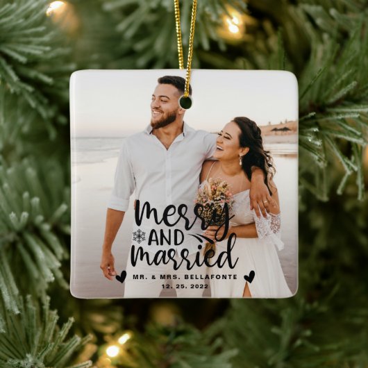 Weddenschappen en keramische kerstfoto's keramisch ornament (Boom)