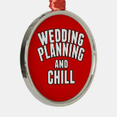 Weddenschappen en pesten metalen ornament (Rechts)