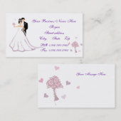 Weddenschappen en Tux Visitekaartje (Voorkant / Achterkant)