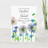 Weddenschappen Gefeliciteerd Bride Groom Gepersona Kaart (Voorkant)