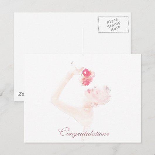 Weddenschappen gefeliciteerd briefkaart (Voorkant / Achterkant)