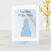 Weddenschappen gefeliciteerd kaart (Gele Bloem)