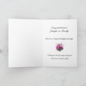 Weddenschappen Gefeliciteerd Namen Lila Ephemera t Kaart (Binnen)