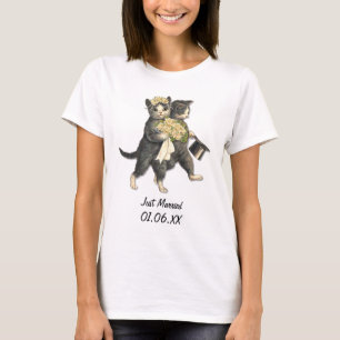 Weddenschappen - gewoon gehuwd aangepast t-shirt