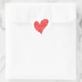 Weddenschappen Hearts Heart Stickers Wedding Heart (Tas)