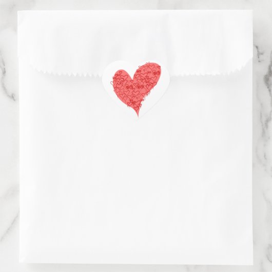 Weddenschappen Hearts Heart Stickers Wedding Heart (Tas)