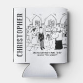 Weddenschappen - Ik doe het als laatste antwoord Blikjeskoeler (Achterkant)