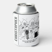 Weddenschappen - Ik doe het als laatste antwoord Blikjeskoeler (Blikje Achterkant)