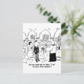 Weddenschappen - Ik doe het als laatste antwoord Briefkaart (Staand voorkant)