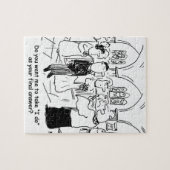 Weddenschappen - Ik doe het als laatste antwoord Legpuzzel (Horizontaal)