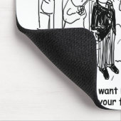 Weddenschappen - Ik doe het als laatste antwoord Muismat (Hoek)