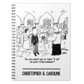 Weddenschappen - Ik doe het als laatste antwoord Notitieboek (Voorkant)