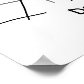 Weddenschappen - Ik doe het als laatste antwoord Poster (Hoek)