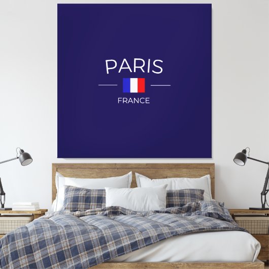 weddenschappen in Frankrijk Canvas Afdruk (Insitu (Slaapkamer))