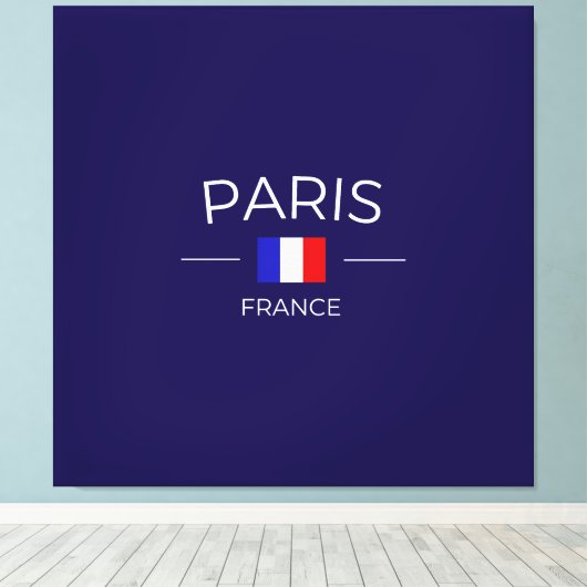 weddenschappen in Frankrijk Canvas Afdruk (Insitu (Houten vloer))