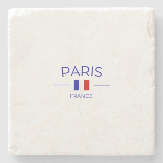 weddenschappen in Frankrijk Stenen Onderzetter (Voorkant)