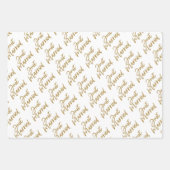 Weddenschappen Inpakpapier Vel (Voorkant 3)