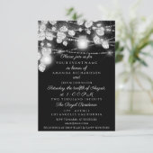 Weddenschappen Jars Glitter Grey Black White Kaart (Staand voorkant)