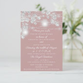 Weddenschappen Jars Glitter Grey Smoky Roos Kaart (Staand voorkant)