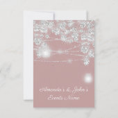 Weddenschappen Jars Glitter Grey Smoky Roos Kaart (Achterkant)