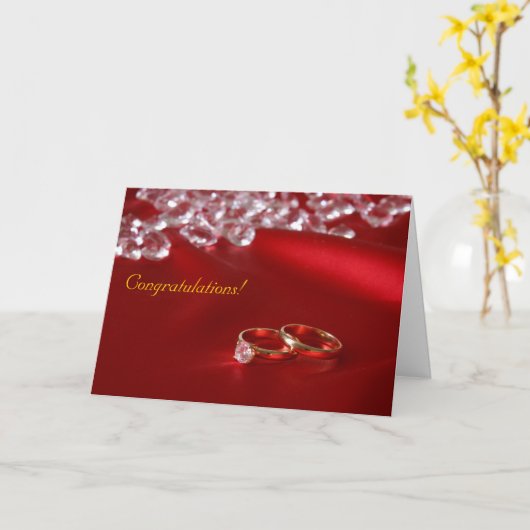 Weddenschappen Kaart (Gele Bloem)